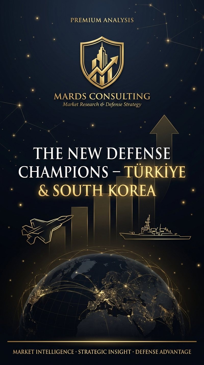 New defense champions: the rise of Türkiye and South Korea — theme image